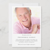 Foto: Funeral Hartelijk dank Bedankkaart (Voorkant)