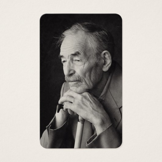 Foto Funeral Memorial Prayer-kaarten Visitekaartje (Voorkant)