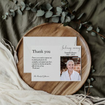 Foto Funeral viering van het leven bedankt je kaar