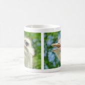 Foto Funny Ostrich Portrait Koffiemok (Center)