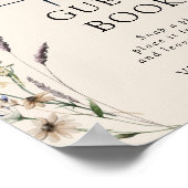 Foto-gastenboek bord poster (Hoek)