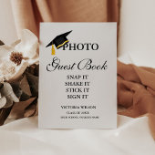 Foto Gastenboek teken, Afstuderen Foto Gastenboek Reclamebord Met Voetstuk