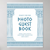 Foto gastenboek teken voor Ancient History event Poster (Voorkant)