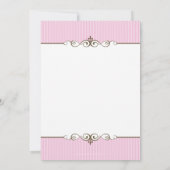 FOTO GEBOORTE AANKONDIGING kostbare baby meisje ro (Achterkant)