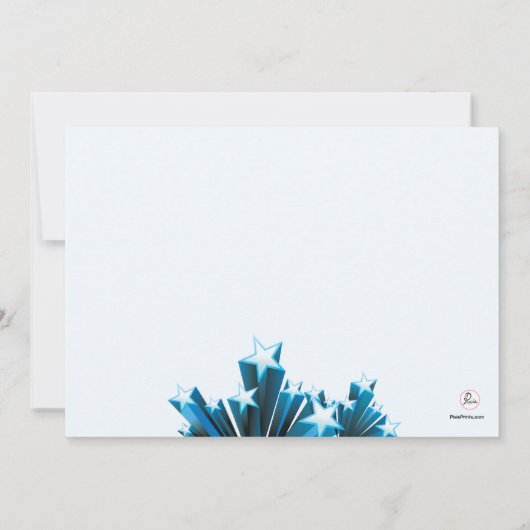 Foto geboorteaankondiging 4 juli aankondiging (Achterkant)