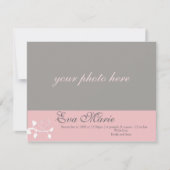 Foto geboorteaankondiging aankondiging (Voorkant)