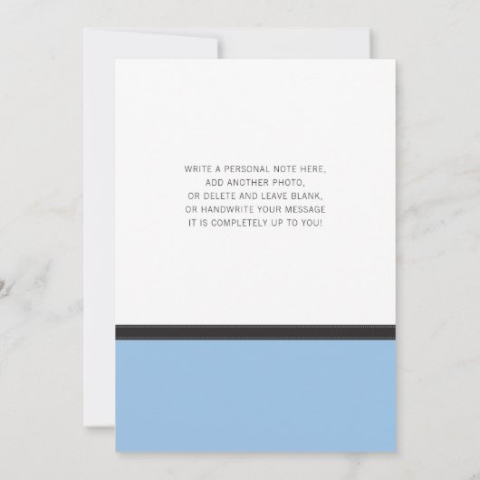 FOTO GEBOORTEAANKONDIGING :: gemaakt met liefde 3 Aankondiging (Achterkant)