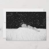 Foto geboorteaankondiging voor Baby Boy Aankondiging (Achterkant)