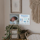 Foto geboortekoninklijke familie Keepomwille Canvas Afdruk