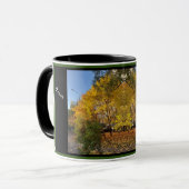 Foto gecollageerde HERFST ОСЕНЬ Combo Mok LS (Voorkant links)
