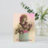  foto gefeliciteerd briefkaart (Staand voorkant)