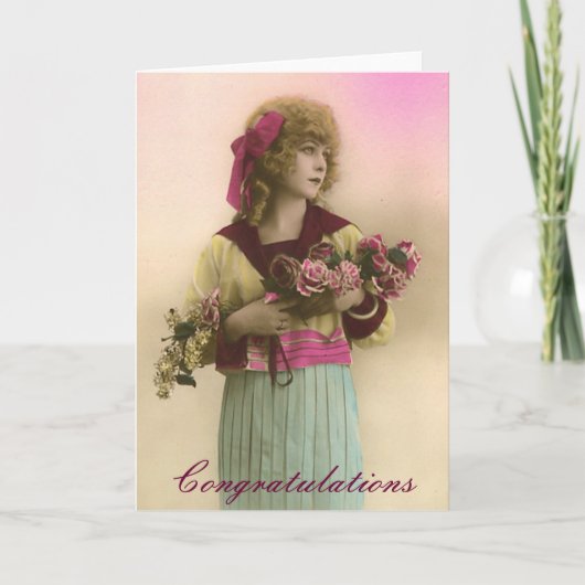 foto gefeliciteerd kaart (Voorkant)