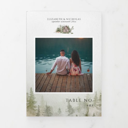 Foto & geïllustreerd menu Cocktails Tafelnummer (Cover)