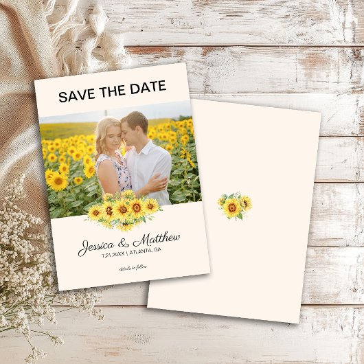Foto Gele Zonnebloemen Trouwscript