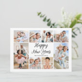 Foto Gelukkig Nieuwjaar Feestdagenkaart (Staand voorkant)
