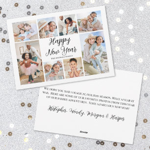 Foto Gelukkig Nieuwjaar Feestdagenkaart