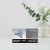 Foto gemaakt - 60-pc grijs - Verbonden bollen Visitekaartje (Staand voorkant)