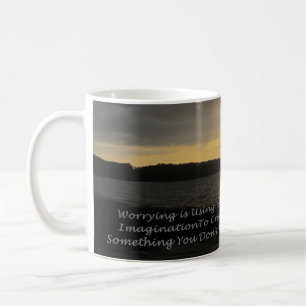 Foto gemaakt in een koffie mok. koffiemok