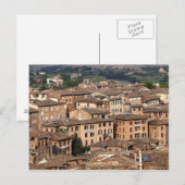 Foto genomen in Siena, Italië. Je kunt zien Briefkaart (Voorkant / Achterkant)