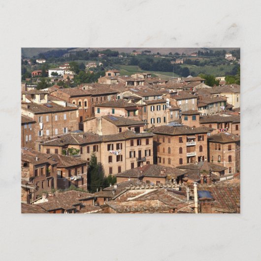 Foto genomen in Siena, Italië. Je kunt zien Briefkaart (Voorkant)