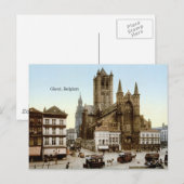  foto: Gent, België Briefkaart (Voorkant / Achterkant)