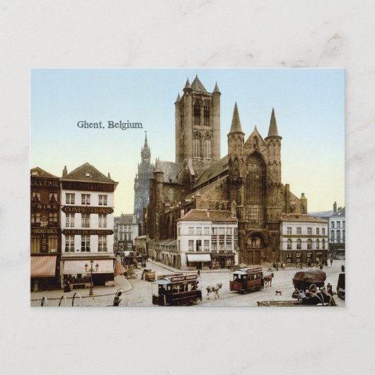  foto: Gent, België Briefkaart (Voorkant)