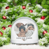 Foto Gepersonaliseerd 2-zijdig Custom Made Sneeuwbol (Kerstmis)