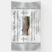 Foto gepersonaliseerd, banners voor Jubileum van d (Verticaal)