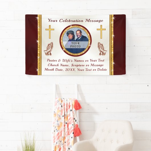 Foto gepersonaliseerd, Church Banners for Walls (Insitu)