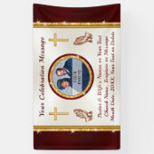 Foto gepersonaliseerd, Church Banners for Walls (Verticaal)