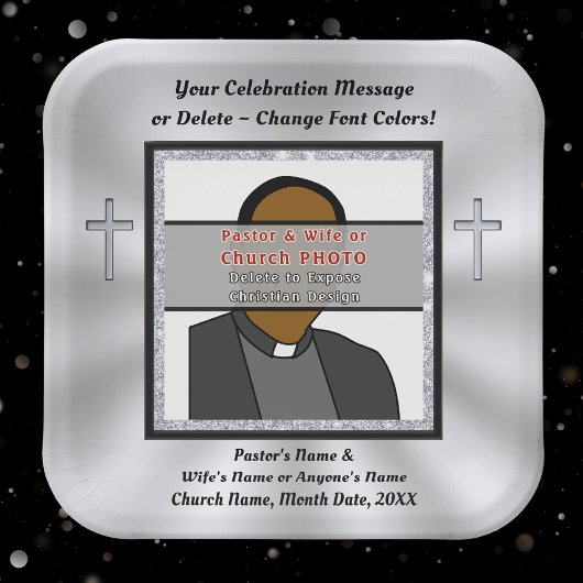 Foto Gepersonaliseerd, Kerk of Christelijk Papieren Bordje