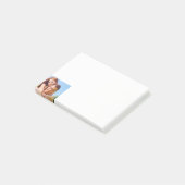 Foto Gepersonaliseerd Trouwliefde Baby Sticky Note (Schuin)