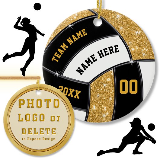FOTO Gepersonaliseerd, Volleybal Kerst Ornament