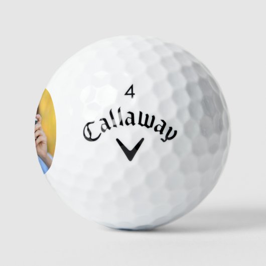 Foto Gepersonaliseerde Callaway Supersoft golfball Golfballen (Logo)