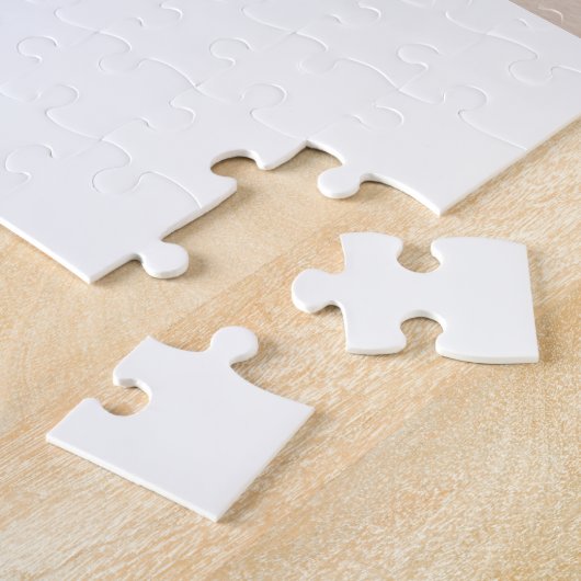 Foto gepersonaliseerde DIY Custom Legpuzzel (Zijkant)