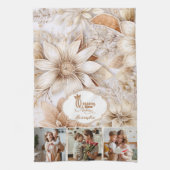 Foto Gepersonaliseerde Mum Queen of the Kitchen Theedoek (Verticaal)