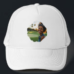 Foto gepersonaliseerde penseelstreek trucker pet<br><div class="desc">Dit ontwerp is ook beschikbaar op andere telefoonmodellen. Kies het Type van Apparaat om andere hoesjes van iPhone, van Samsung Galaxy of van Google te zien. Sommige stijlen kunnen worden gewijzigd door Stijl te selecteren als dat een optie is. Dit ontwerp kan op het gebied worden gepersonaliseerd dat door de...</div>