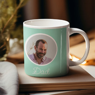 Foto gepersonaliseerde vader koffiemok