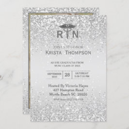 Foto geregistreerd zuster Afstuderen Silver Kaart