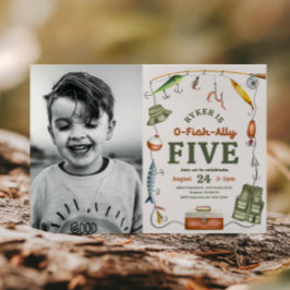 Foto Gevist 5e verjaardag uitnodiging