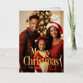 Foto gevouwen Folie vakantie Kaart (Voorkant)