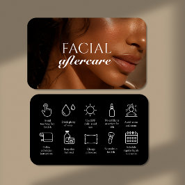 Foto Gezichtsverzorging Nazorg Cosmetische Visitek Visitekaartje