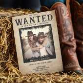  foto Gezocht Poster bruiloft Kaart