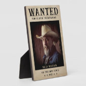  foto Gezocht Poster Grappige Vaderdag Fotoplaat (Zijkant)