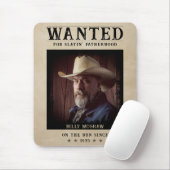  foto Gezocht Poster Grappige Vaderdag Muismat (Met muis)