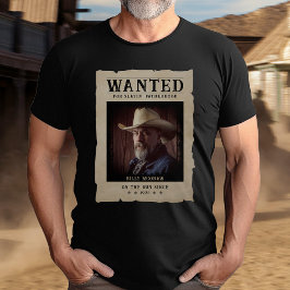  foto Gezocht Poster Grappige Vaderdag T-shirt