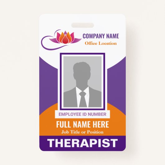 Foto Gezondheid Emotionele support voor elke kleur Badge (Voorkant)