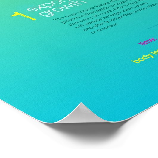 Foto: Giant Piranha Poster (Hoek)