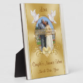 Foto, Gift for 50th Marriage Jubileum, Plaques Fotoplaat (Zijkant)