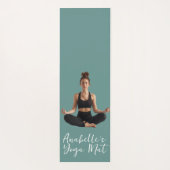 Foto Gift Monogram Naam Yogamat (Achterkant)